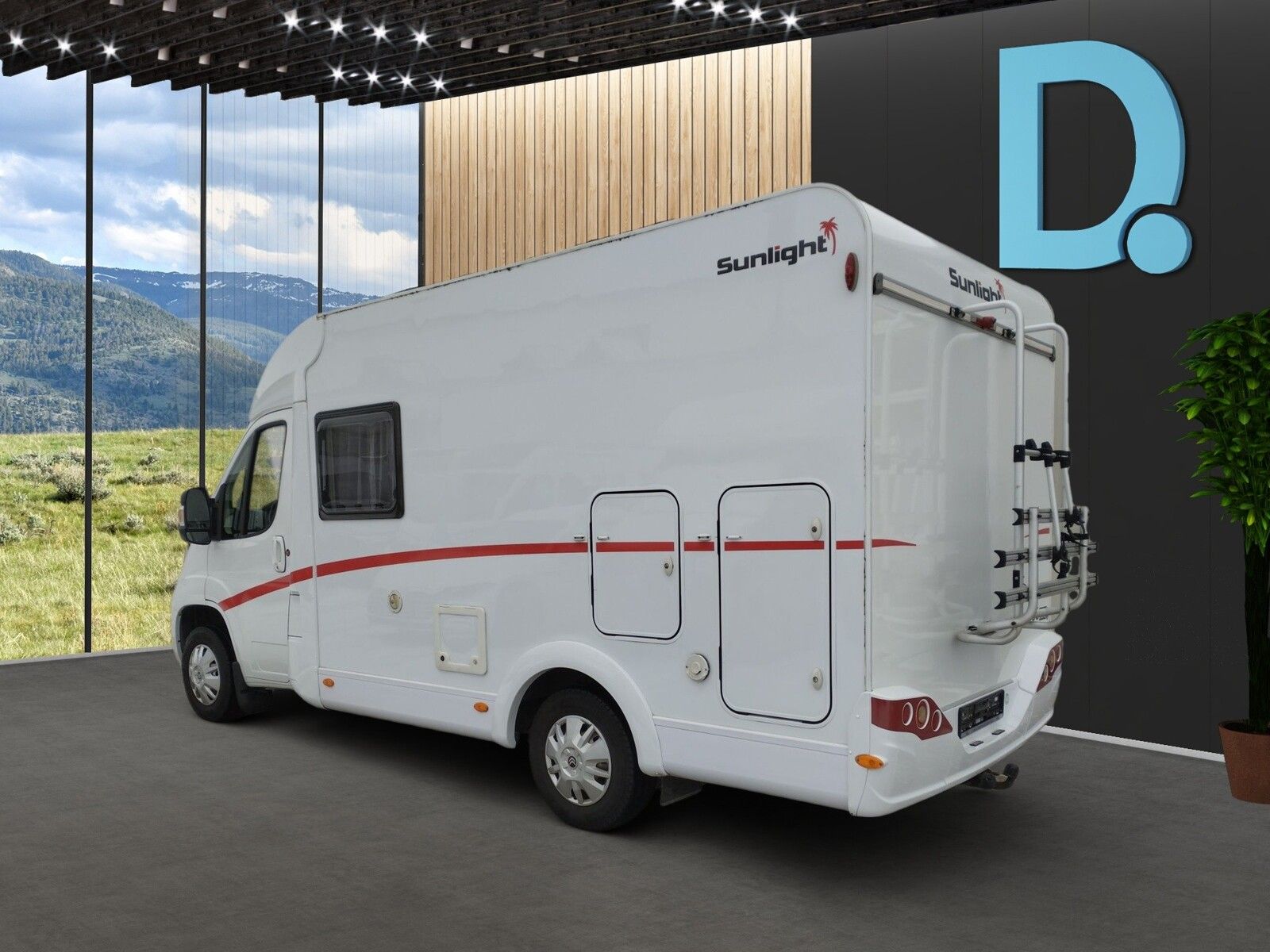 Fahrzeugabbildung Sunlight V 60 RFK,Fahrradträger