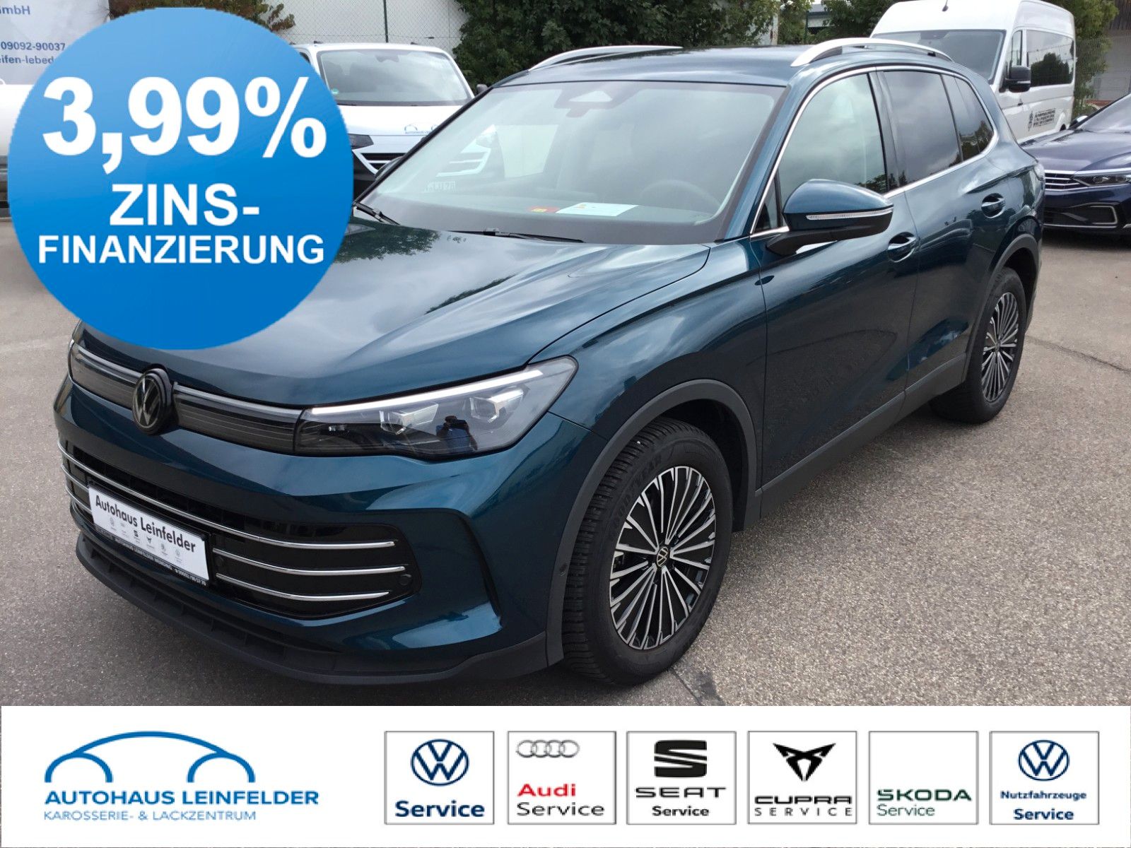 Volkswagen Tiguan 1.5 eTSI DSG Elegance AHK Navi 18 ACC