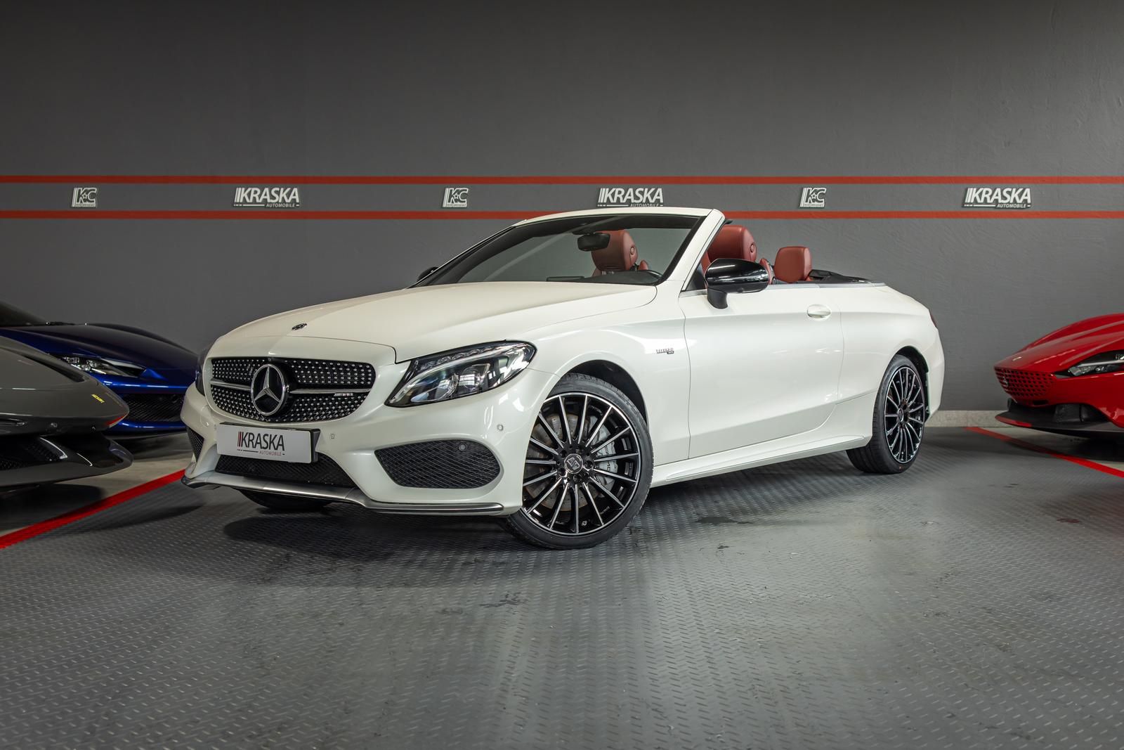 MERCEDES-BENZ C 43 AMG Cabrio 4M AIRSCARF BURMESTER SPORT-AGA