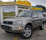 Toyota RAV 4 2.0 4x4*AHK*Klima*TÜV&Inspektion*RentnerFZ - gebrauchte Toyota RAV 4 aus dem Jahr 1999