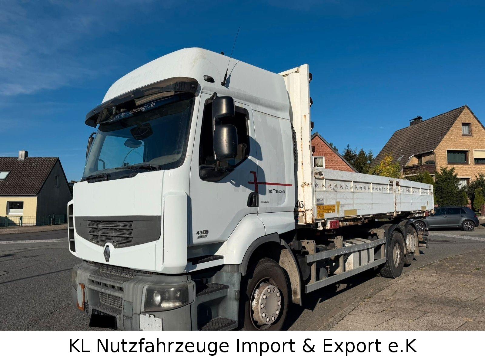 Renault Premium 430 DXI /  6x2 / Euro 5 / TÜV