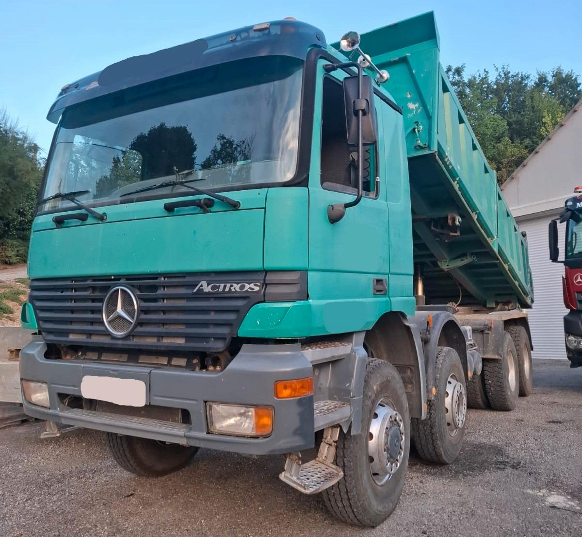 Mercedes-Benz ACTROS 4143 K 8X6 MEILLER TIPPER - EPS