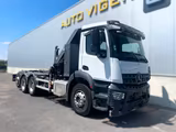 Mercedes-Benz Arocs 3240 8x4*Containersys*Kraan17m - Container