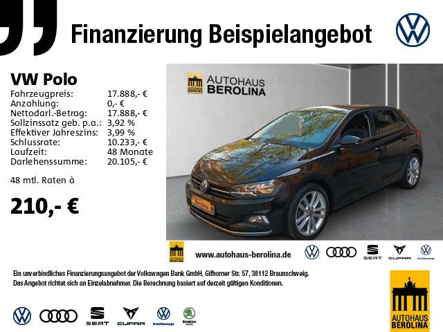 VW Polo 1.0 TSI Highline *NAV*Digi.C-Pro*R-CAM*SHZ*