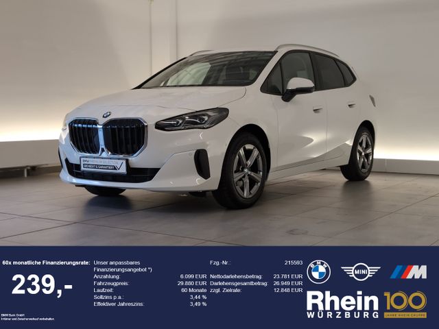 BMW 220i Active Tourer Navi/LED/AHK/360°/HuD/ACC Nav