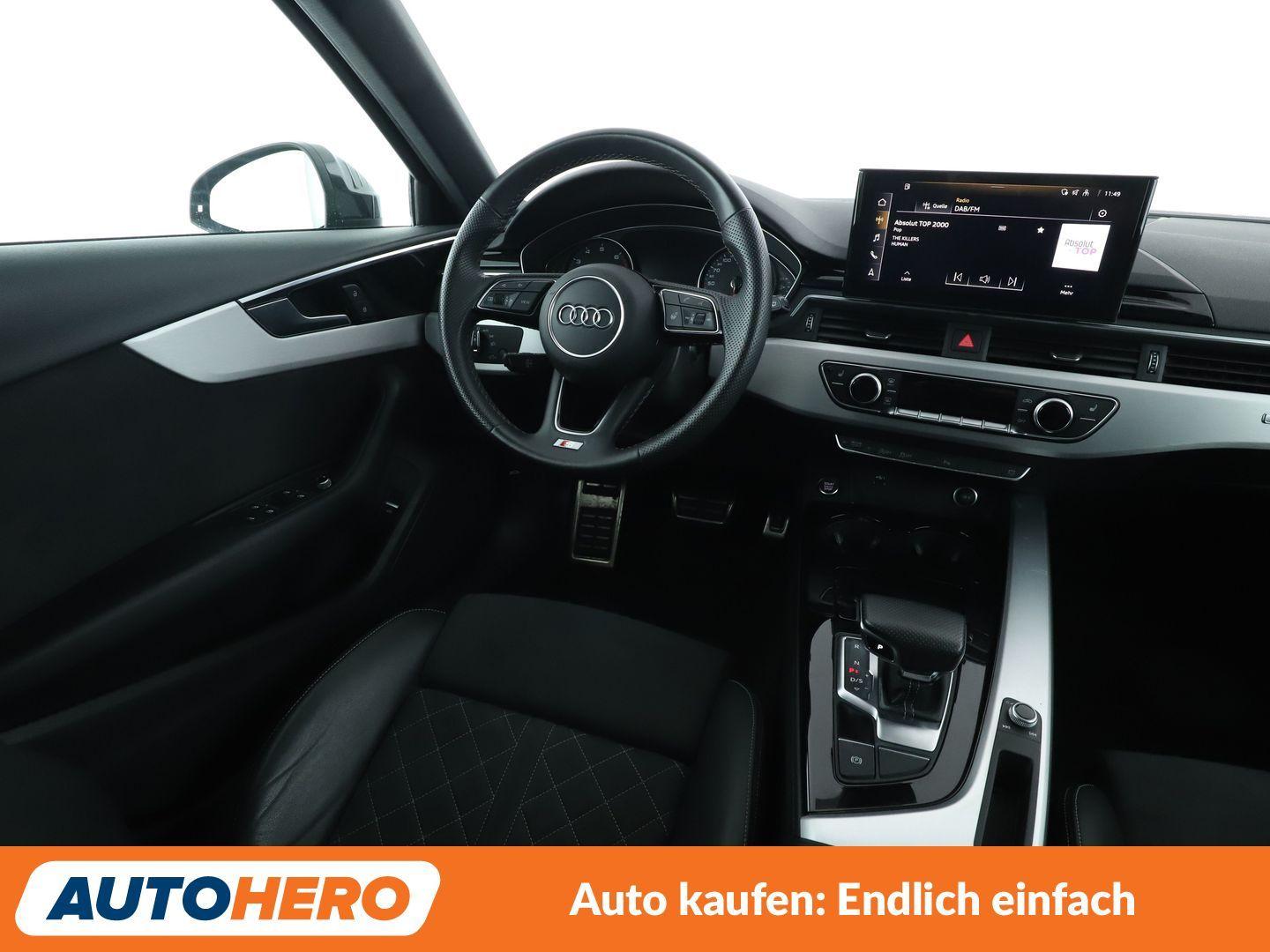 Audi A4 40 TFSI Mild-Hybrid quattro S line Aut.*NAVI*, миниатюра 12