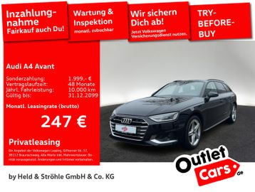 Audi Leasingangebot: Audi A4 Avant S line Int. 40 TDI S tronic NAV+ LED