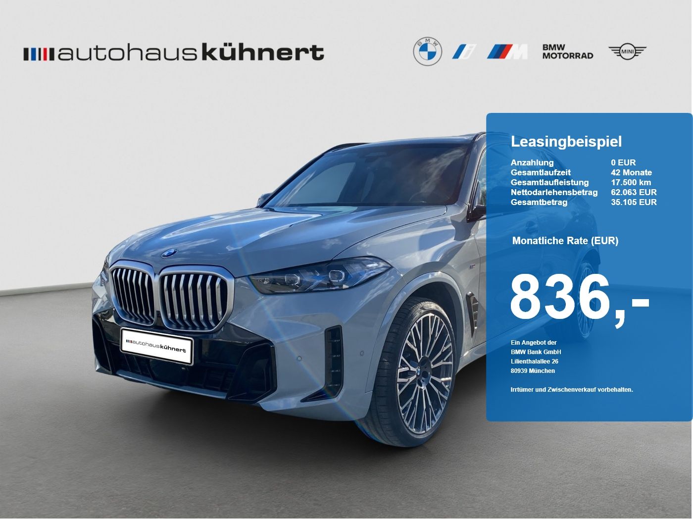 BMW X5 xDrive30d M-Sport ACC AHK StHzg 360° foto 1
