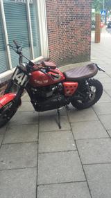Triumph Bonneville Scrambler Umbau - TRIUMPH SCRAMBLER