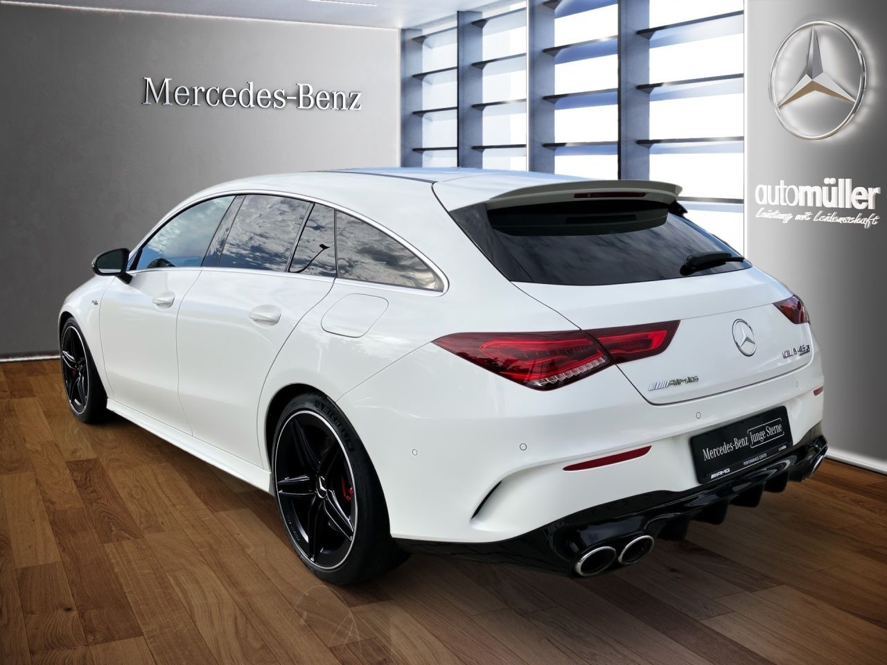 Fahrzeugabbildung Mercedes-Benz CLA 45 S 4M+ AMG SB Night+Pano+HUD+Burmester+360