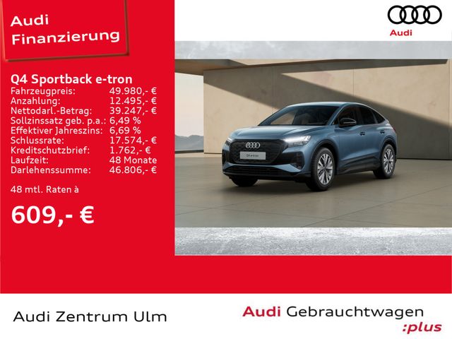 Audi Q4 Sportback 45 e-tron quattro AHK R-KAM HEAD-UP