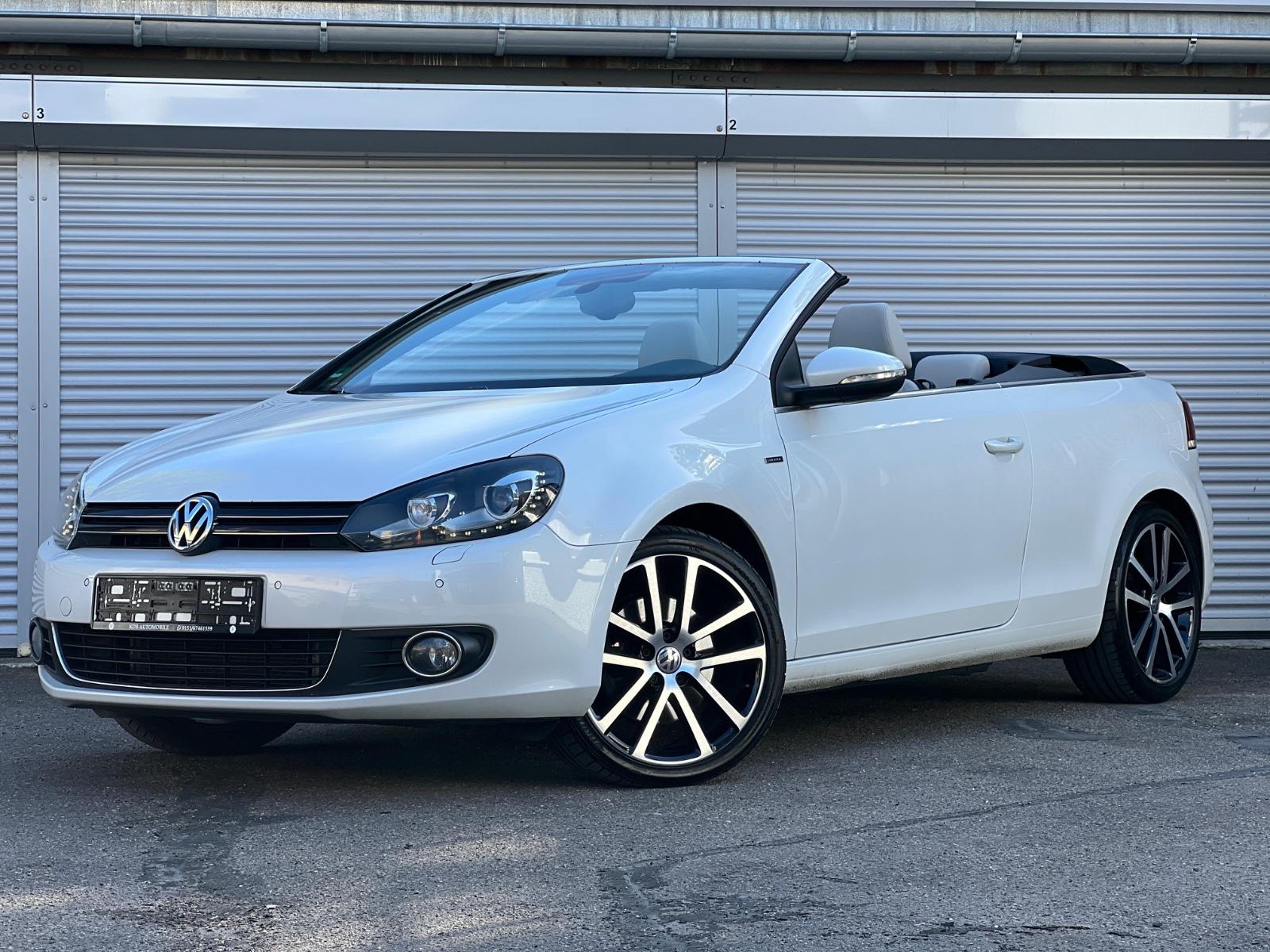 Volkswagen Golf VI Cabriolet Lounge BMT 2,0 AutomatikKamera
