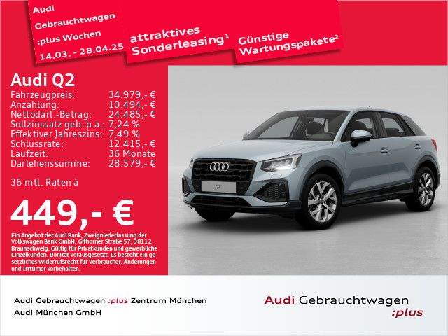 Audi Q2 35 TDI S tronic advanced Kamera/Leder/Navi+