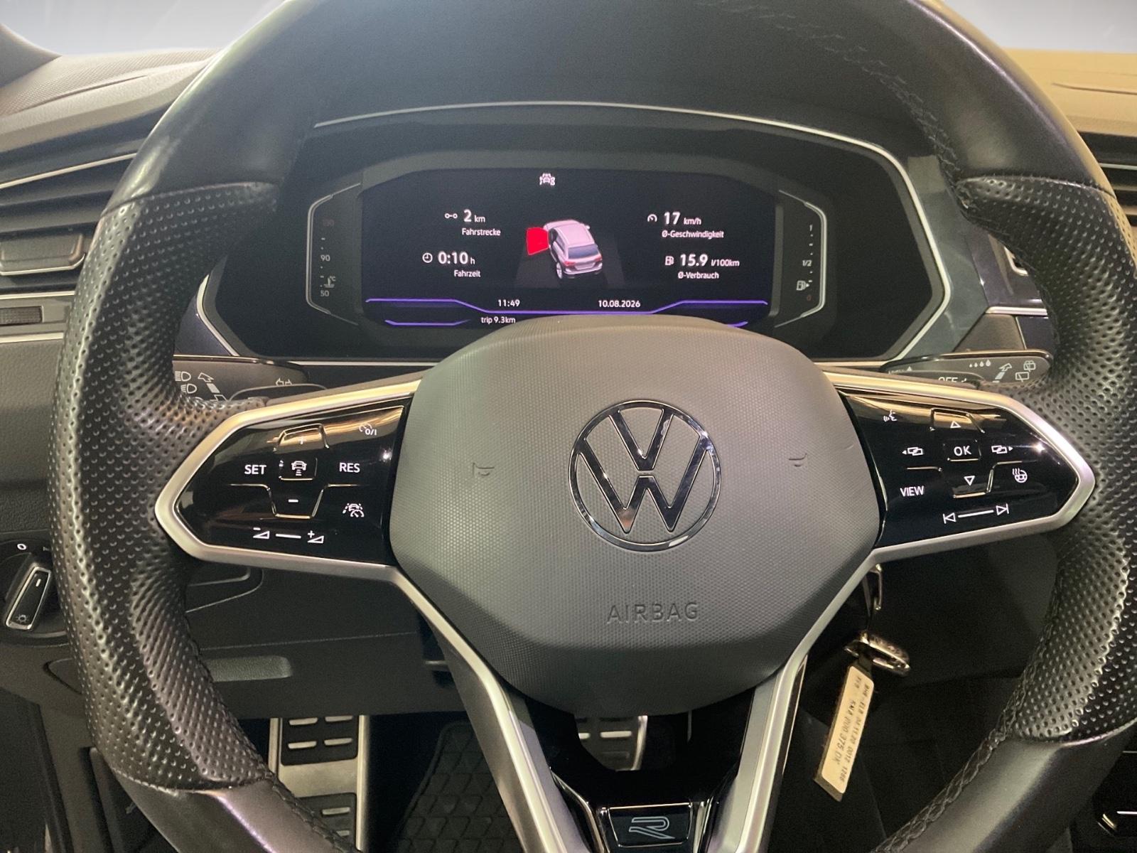 Volkswagen Tiguan R-Line, Navi, Kamera, ACC, SH, TÜV 08/28, миниатюра 16