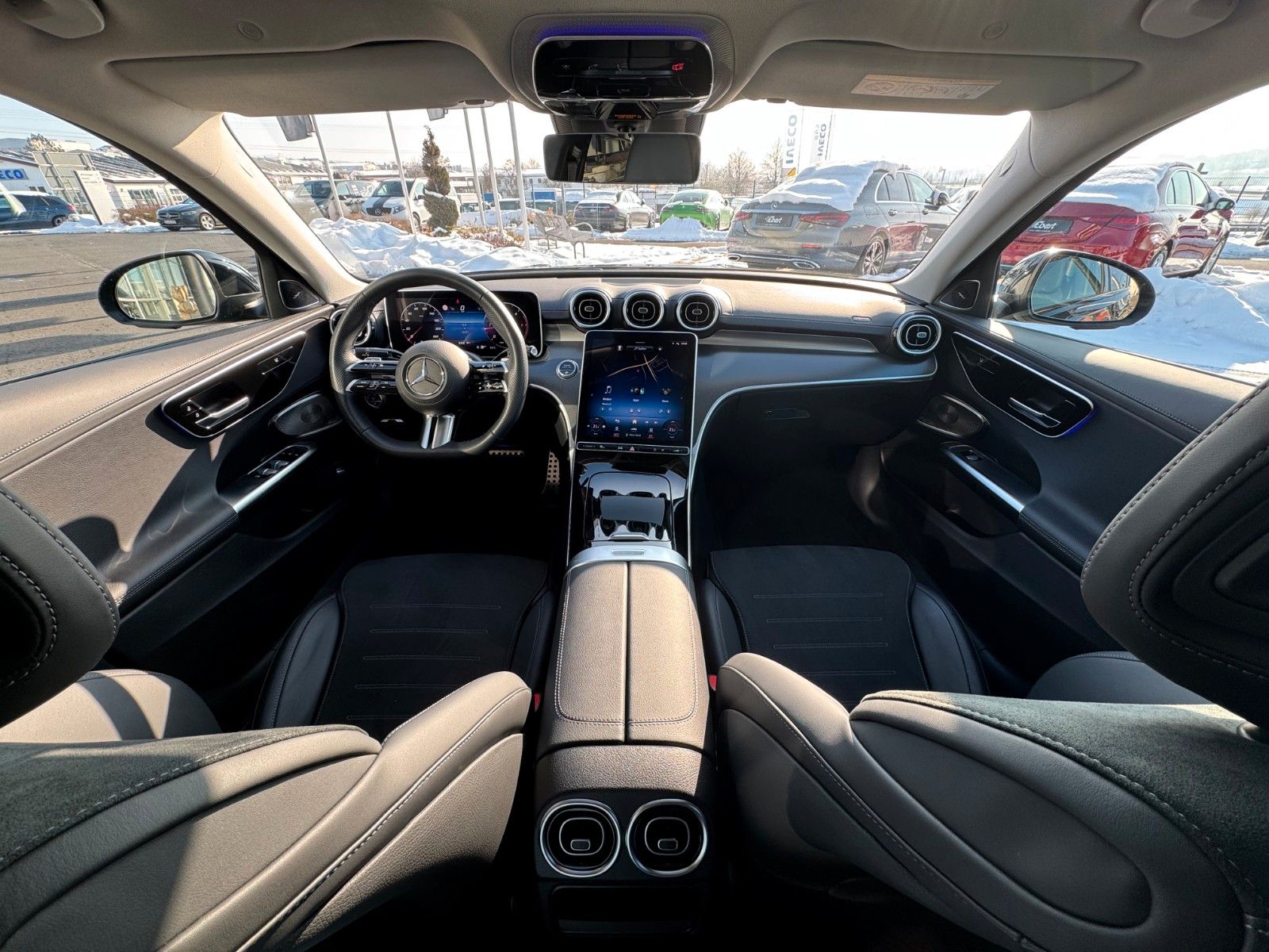 Fahrzeugabbildung Mercedes-Benz C 220d AMG+Burmester+ESD+RKamera+Night+TotW