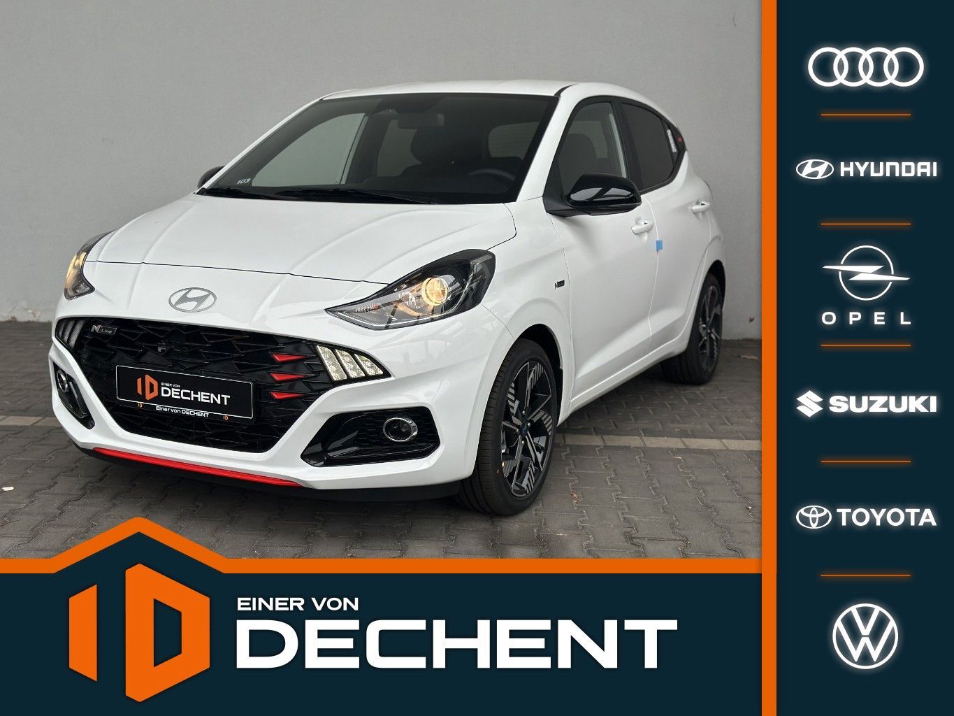 Fahrzeugabbildung Hyundai i10 1.0 N Line Kamera,Navi,SHZ,Klimaaut.,PDC,LM