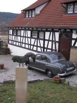 Mercedes-Benz Ponton 180 a W120 mit Faltdach - Mercedes-Benz Ponton 180