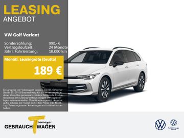 Volkswagen Leasingangebot: Volkswagen Golf Variant 1.5 TSI DSG GOAL AHK KAMERA NAVI SI