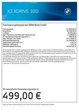 BMW X3 xDrive30d ZA M Sportpaket Head-Up HK HiFi - BMW: Grau