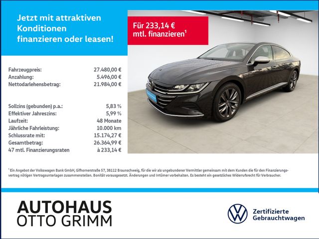 VW Arteon 2.0 TSI Elegance DSG LED SHZ Navi Kamera