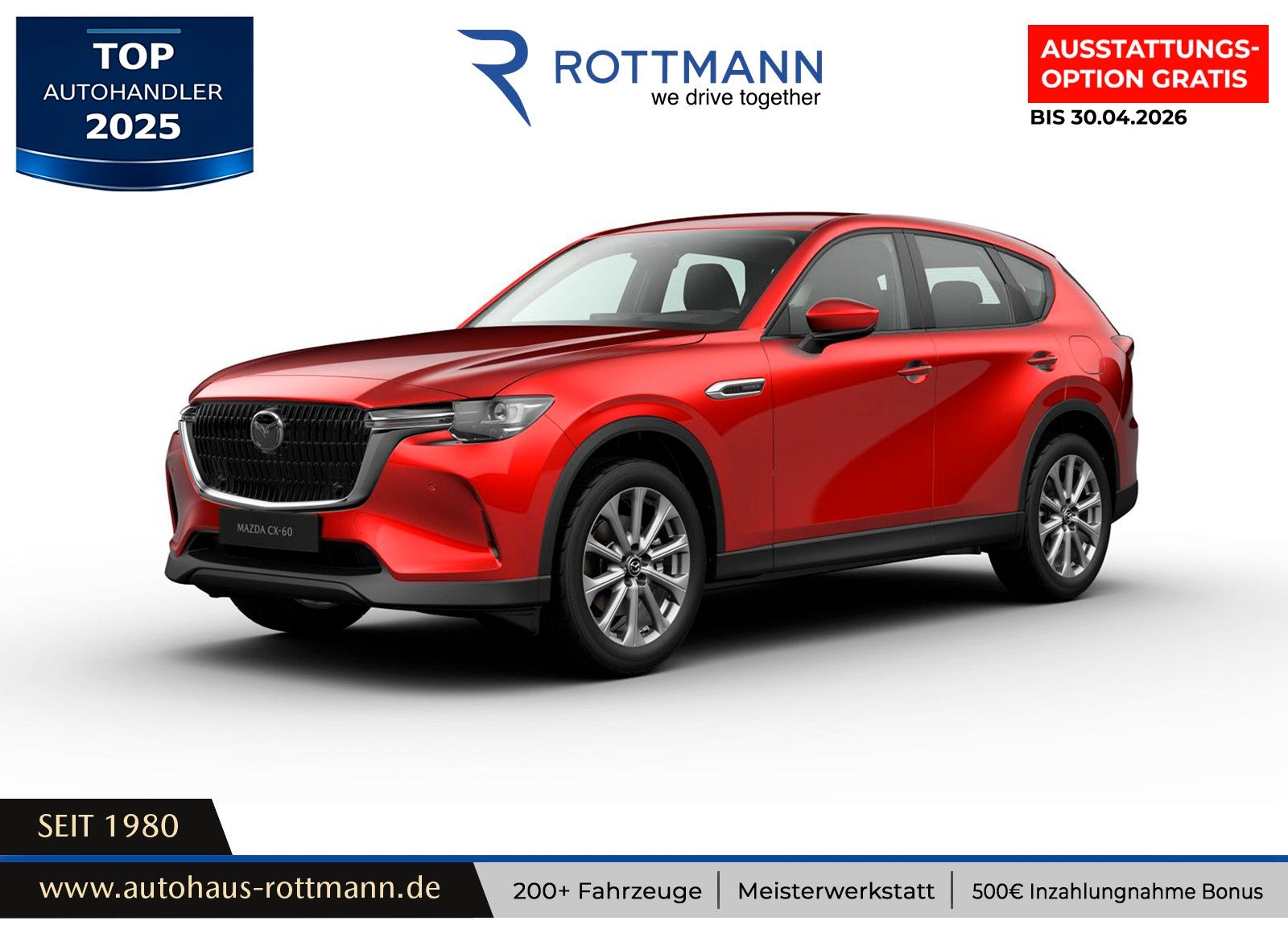 Mazda CX-60 2026 eSKYACTIV D 200ps Aut. Exclusive-Line