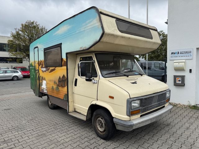 Fiat Ducato 2.4D Wohnmobil H-Kennzeichen Oldtimer