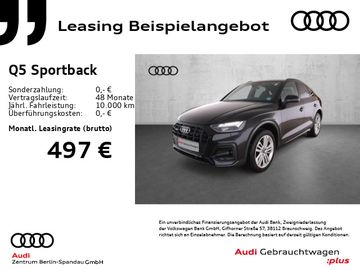 Audi Leasing Angebot: Audi Q5 Sportback 45 TFSI qu. Adv. S tronic *PANO*