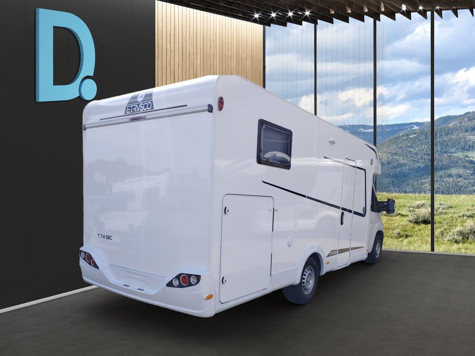 Fahrzeugabbildung Etrusco T-Modell Base 7.4 SBC Solar, Hubbett