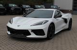 Corvette EU C8 Targa, Karbon, 3LT, Frontlift, 1.Hand, COC - weiße Corvette C8