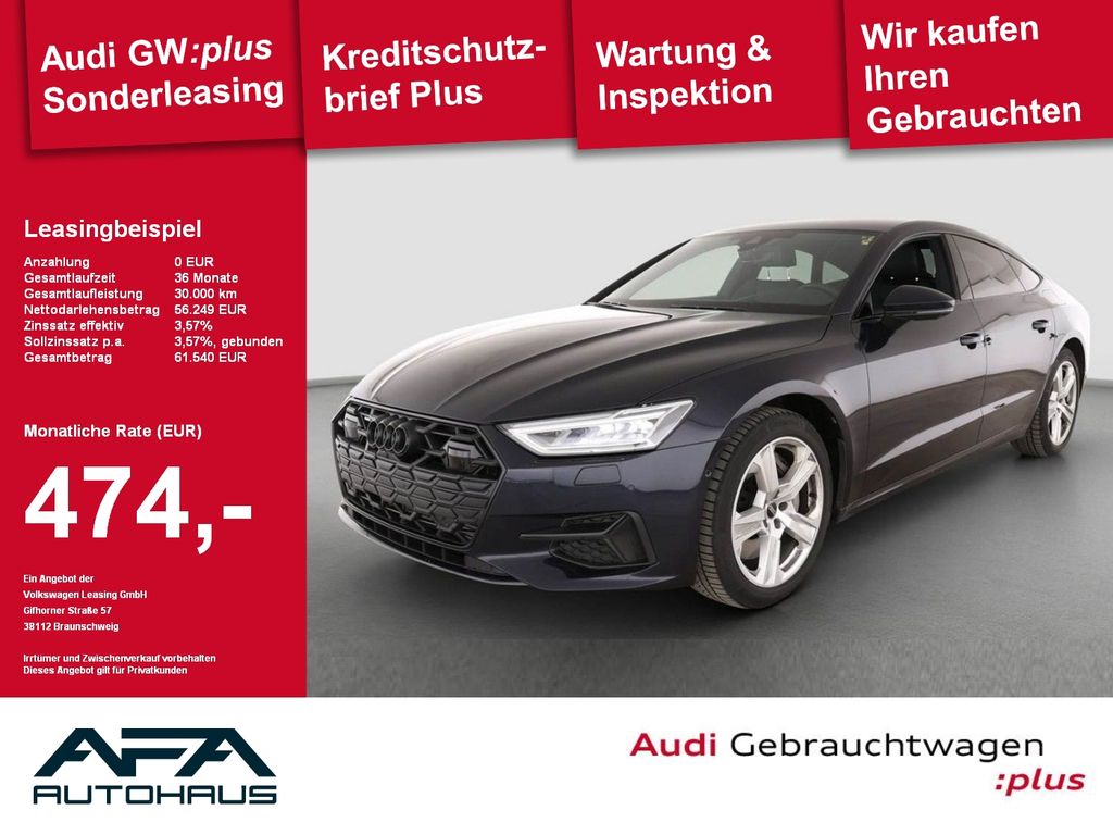 Audi A7 Sportback 50 TFSI e qu. AHK*360°*Leder*20Zoll