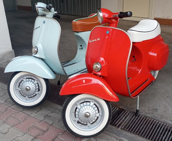 Vespa V 50 N 1969 Rundlicht Neu! Top !