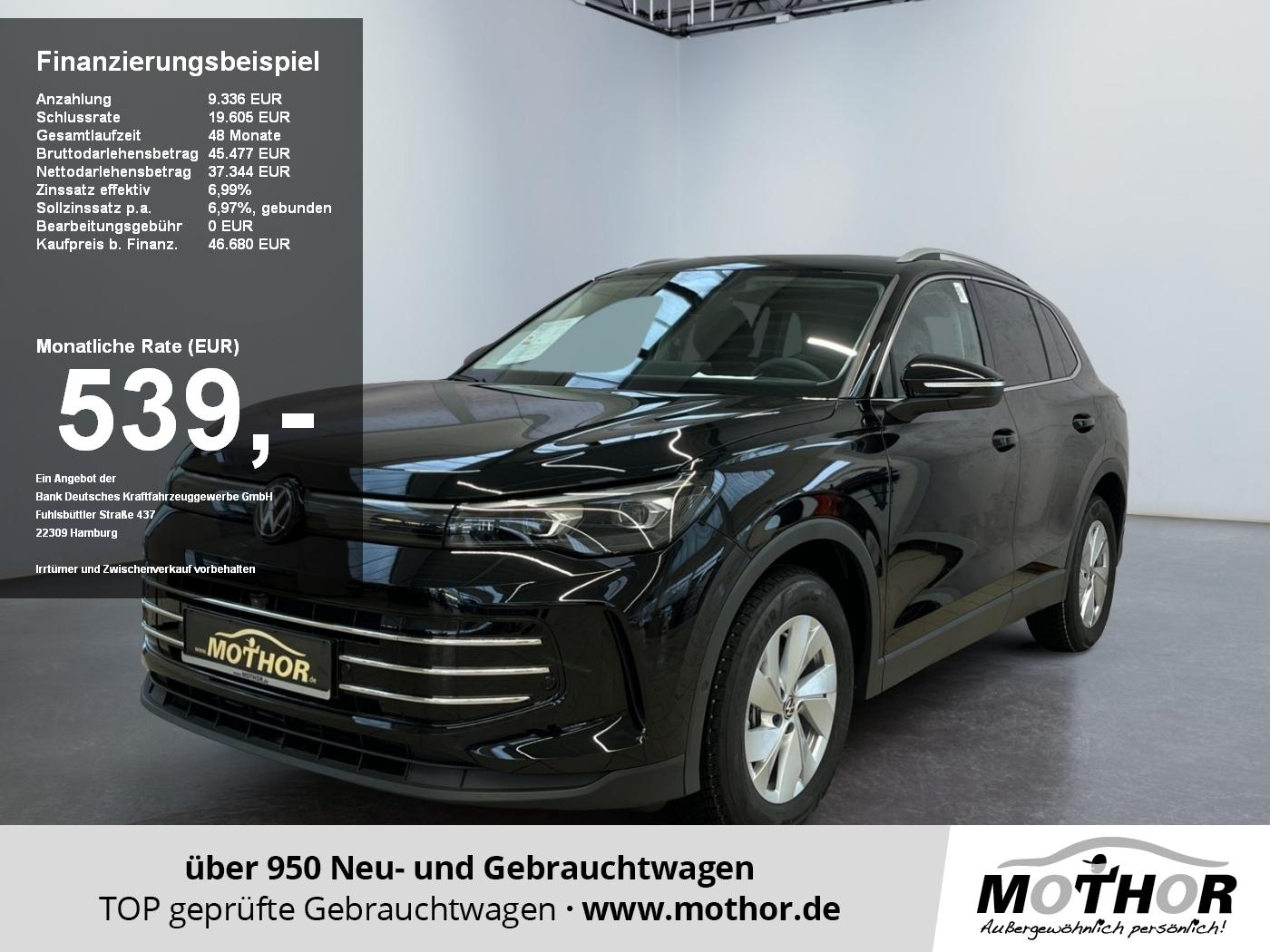 Volkswagen Tiguan Elegance 1.5 eTSI DSG 360° Umgebungskamer