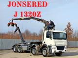 DAF CF 85.430 * ABROLLKIPPER + JONSERED J1320 Z /8x4 - Daf CF 430