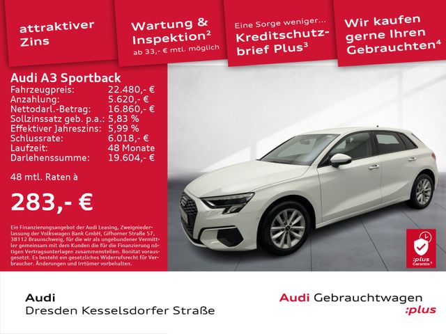 Audi A3 Sportback 30 TFSI Navi LED DAB