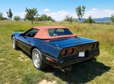 Corvette C4 Cabrio - schwarze Corvette C4