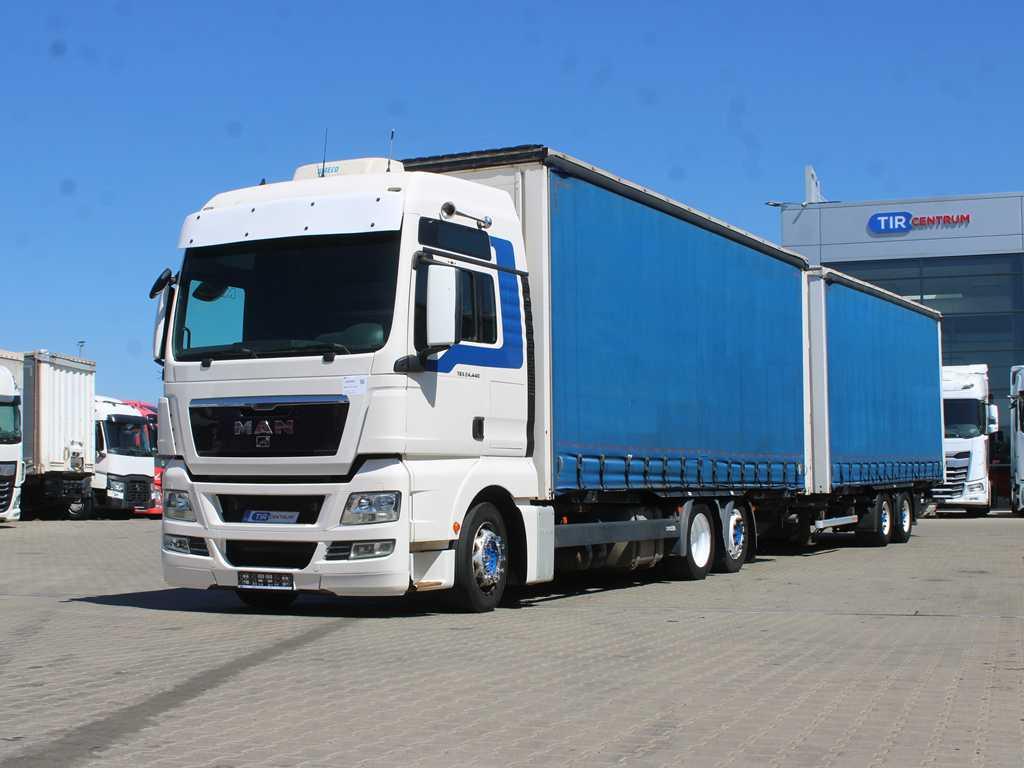 MAN TGX 24.440, EURO 5EEV, 6X2, SEC.AIR CONDITIONING