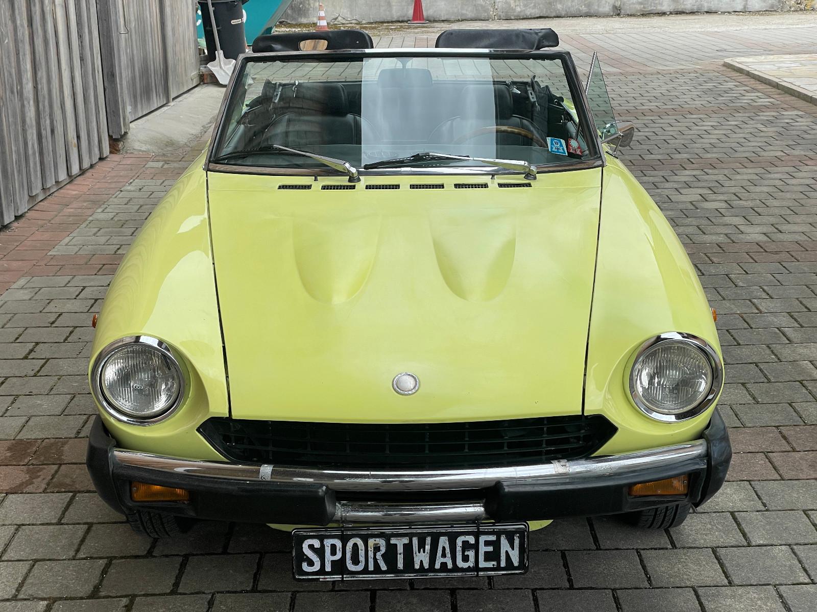 Fiat 124 Spider 1800,  CS1 H-Nummer