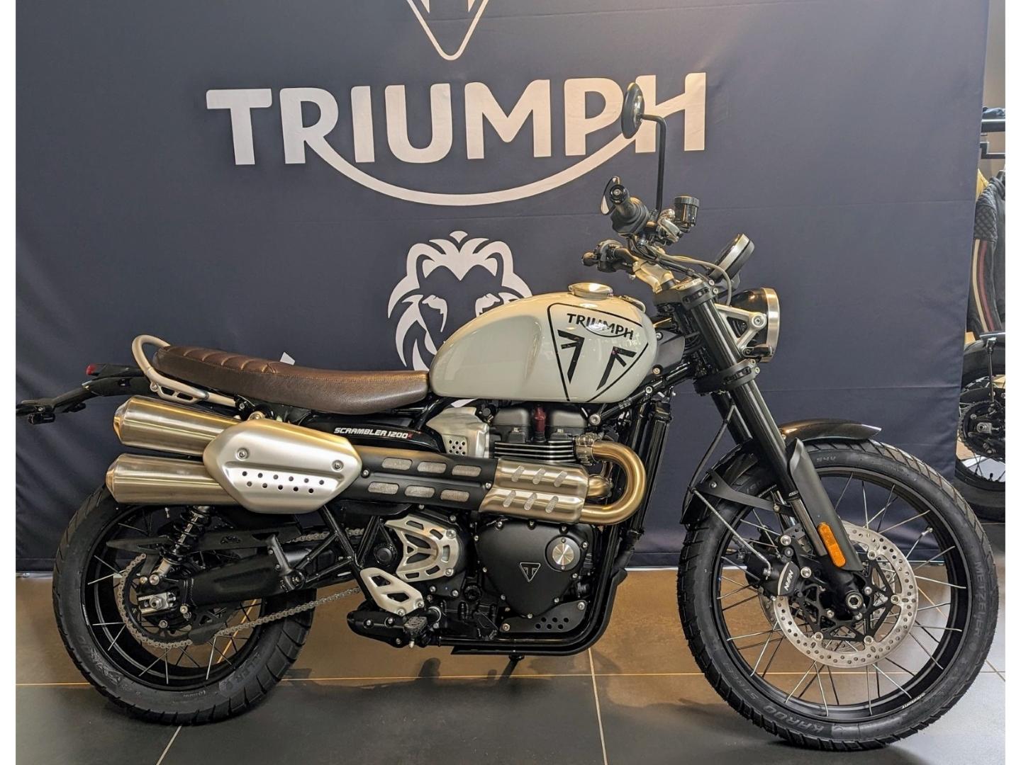 Triumph Scrambler 1200 X Demobike