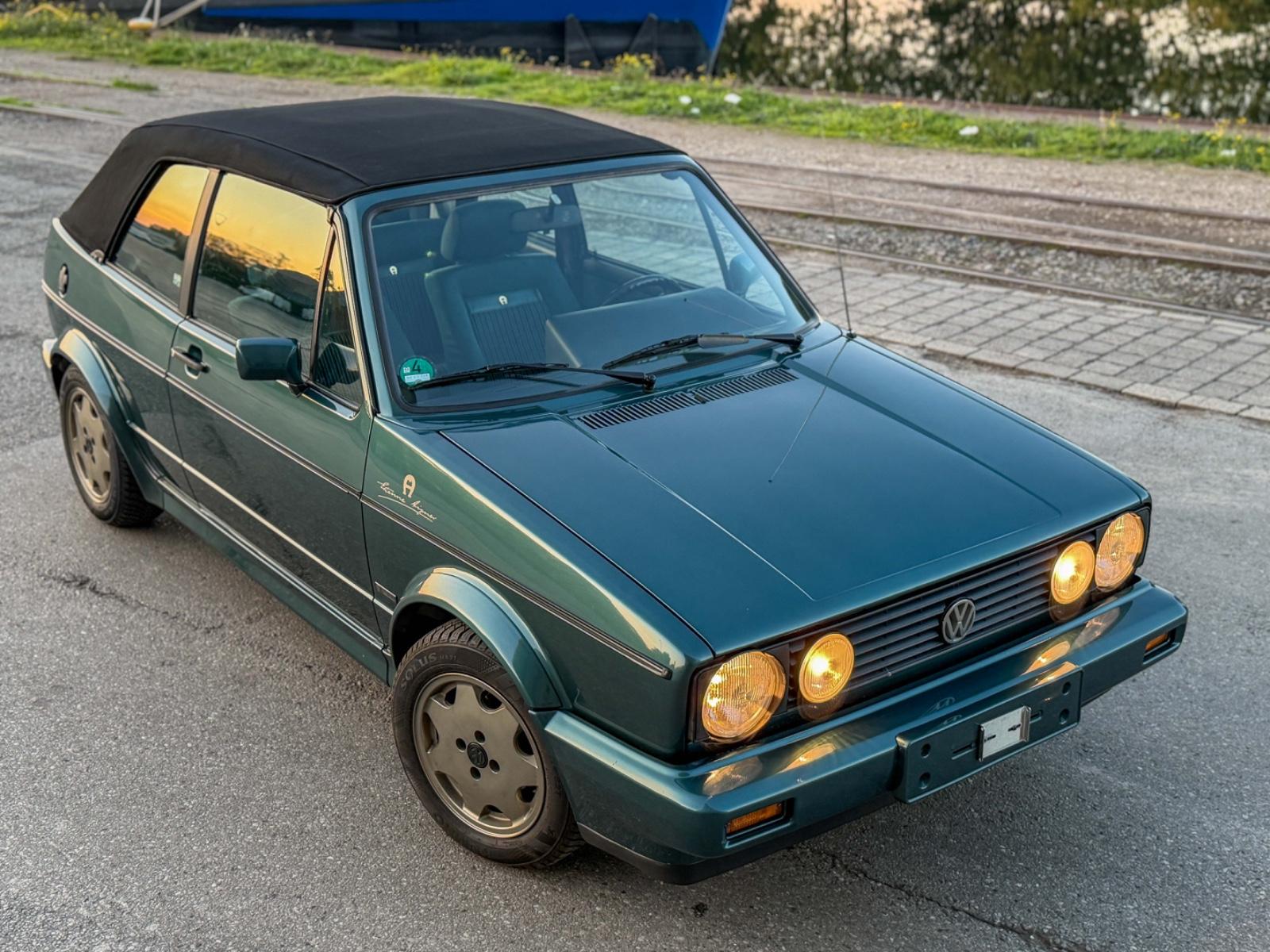 Volkswagen Golf1 Cabrio Aigner Sammlerzustand 