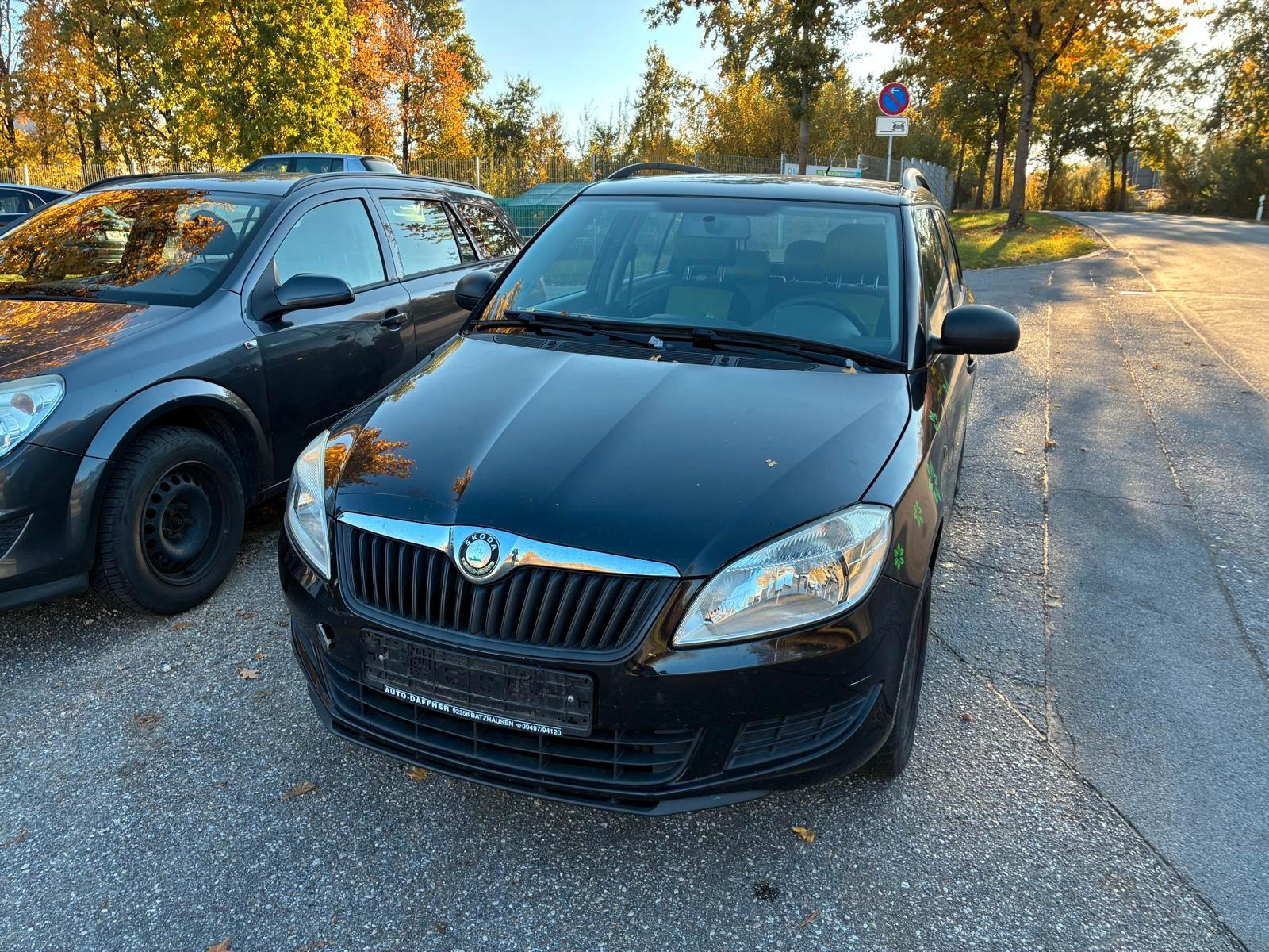 Skoda Fabia 2010 — rear view