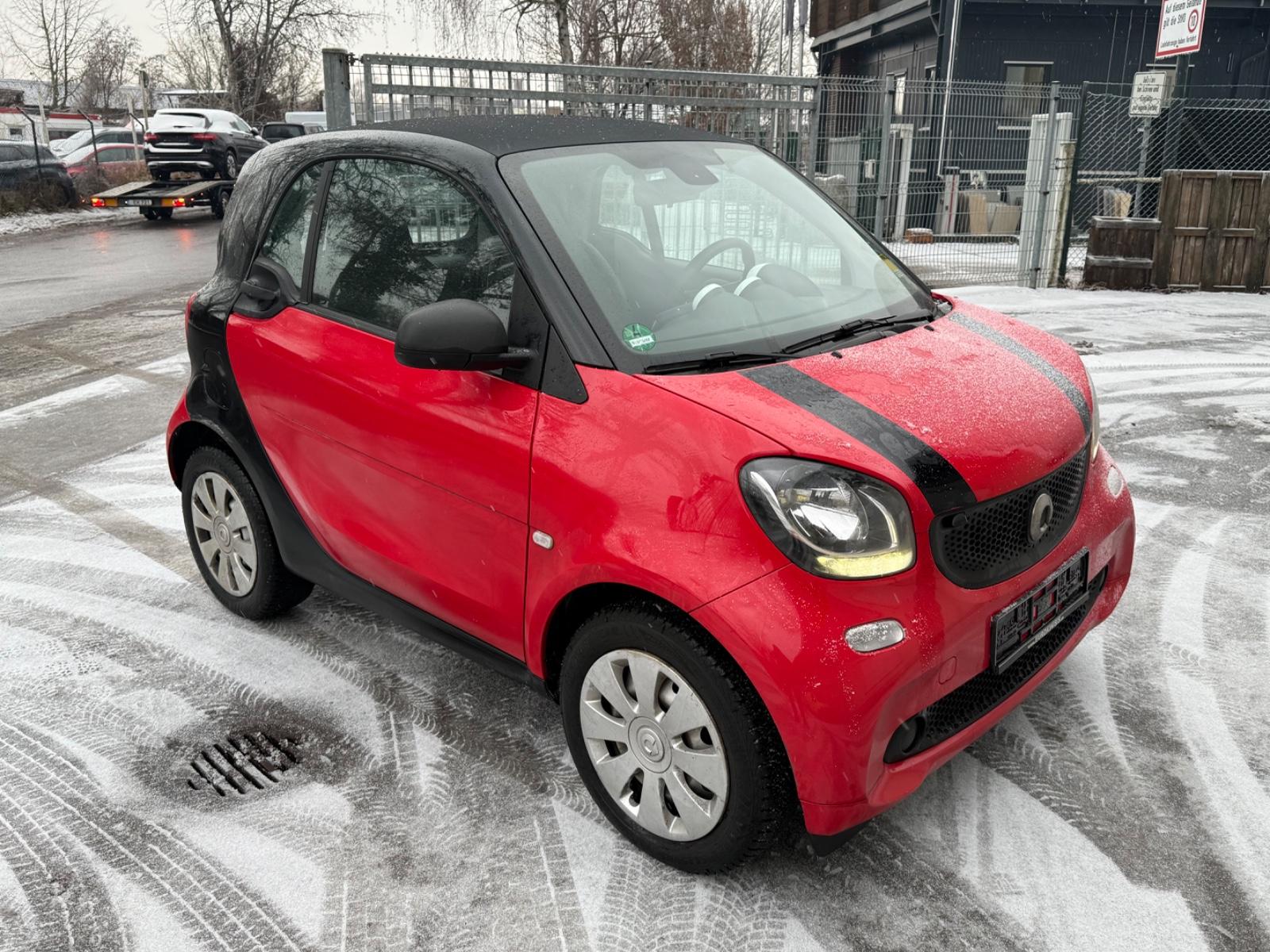 Smart ForTwo cabrio 52kW SITZHEIZUNG LEDER KLIMA