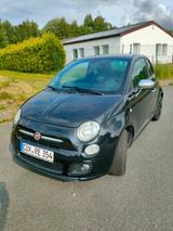 Fiat 500S Klima 16" Alu PDC Schwarz Blue&Me Schwarz - Fiat 500S aus 2015