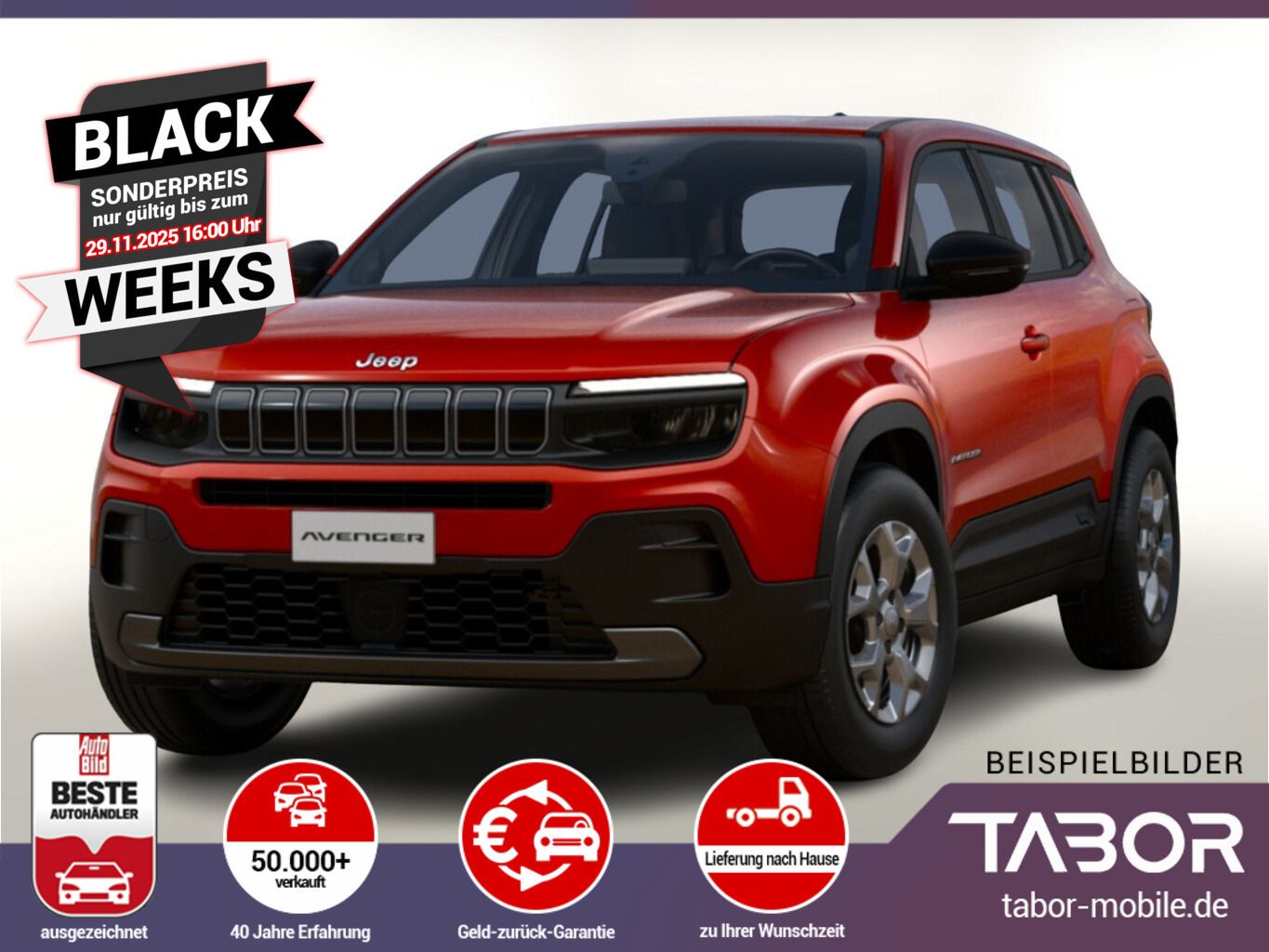 Jeep Avenger 1.2 MHEV 110 DCT Longitude SHZ LED PDC