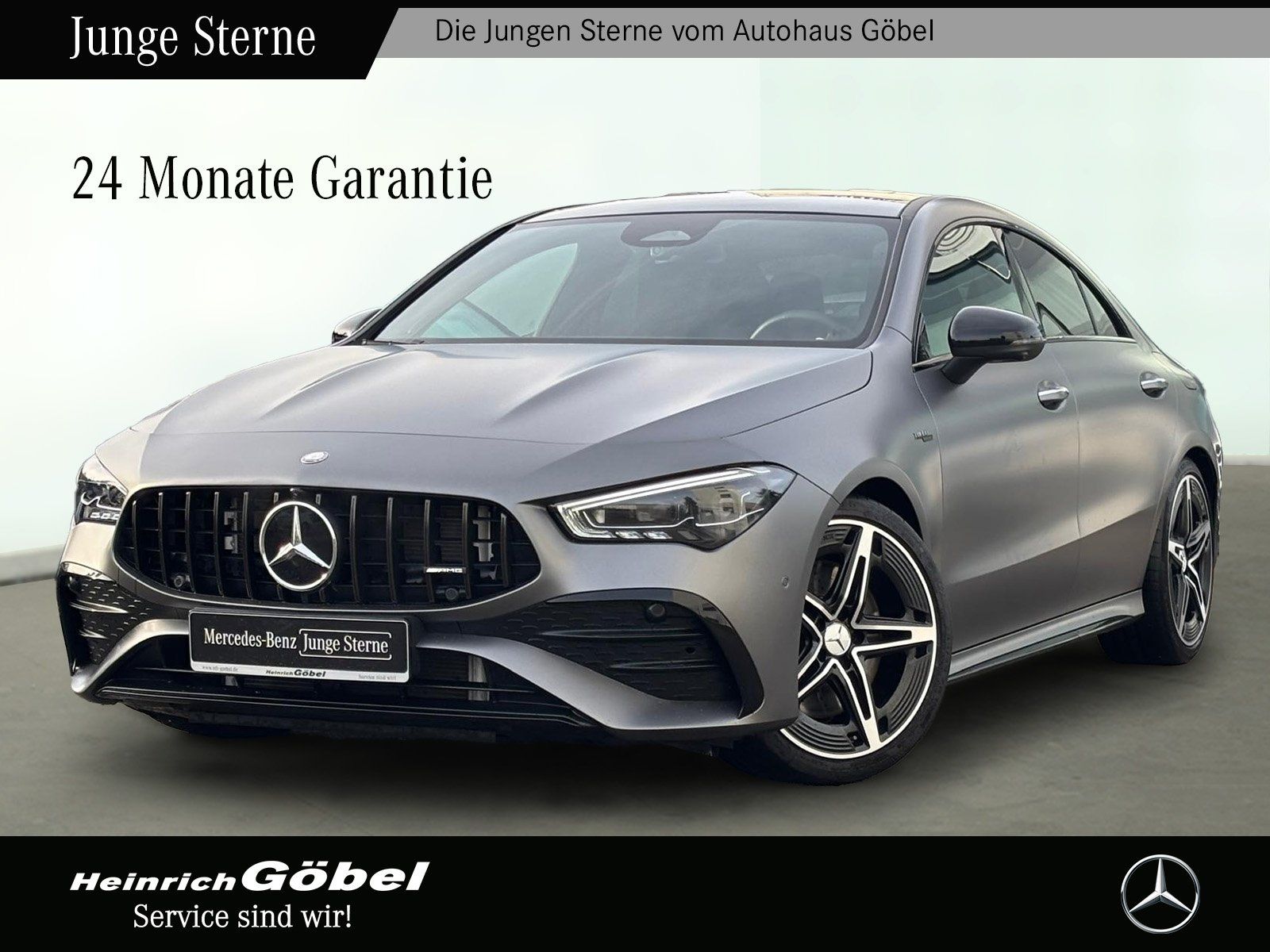 Fahrzeugabbildung Mercedes-Benz AMG CLA 35 4M PANO*BURMESTER*DISTRONIC*MEMORY*