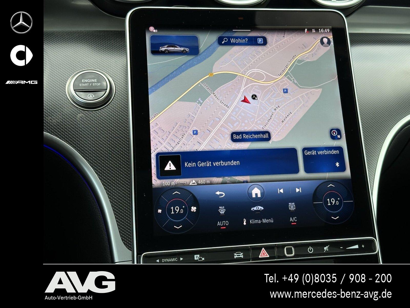 Mercedes-Benz C-Class Avantgarde Advanced+ Panorama LED Memory, миниатюра 17