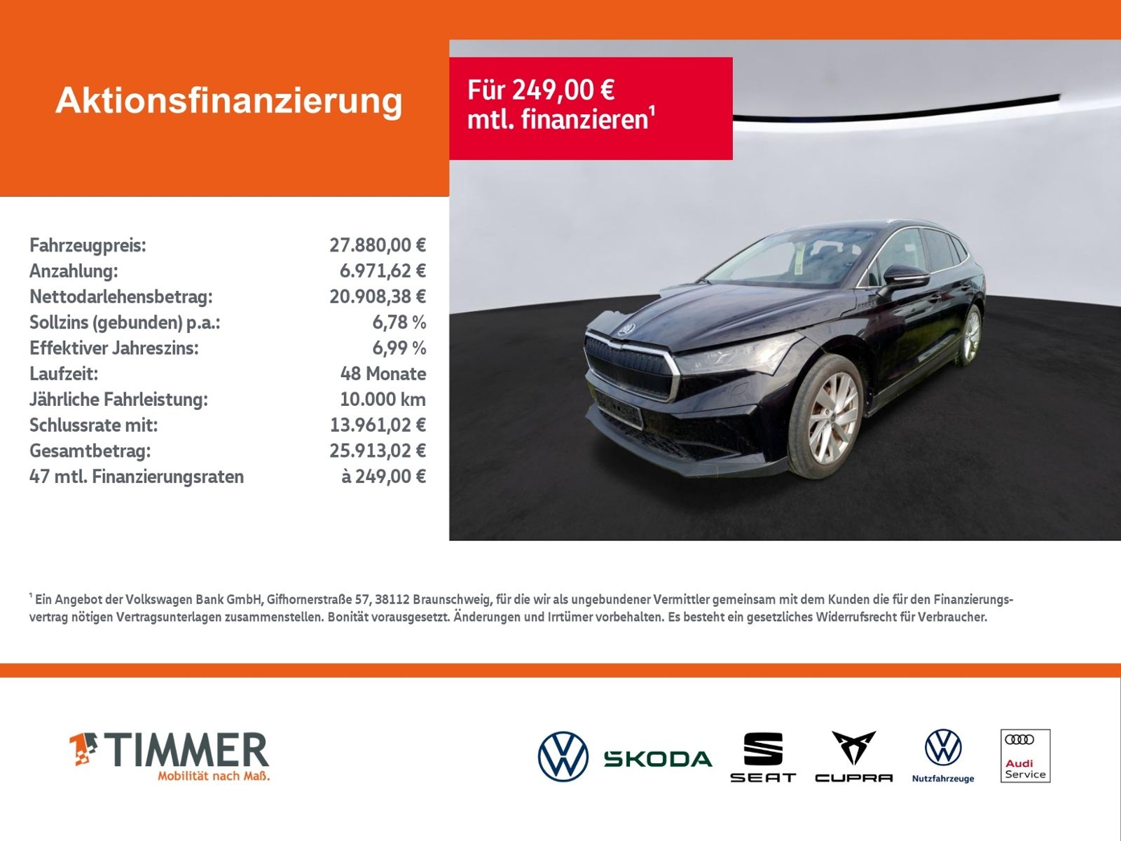 Skoda Enyaq iV 60 LODGE +WÄPU +ACC +RKAM +SHZ +NAVI + imagem 2