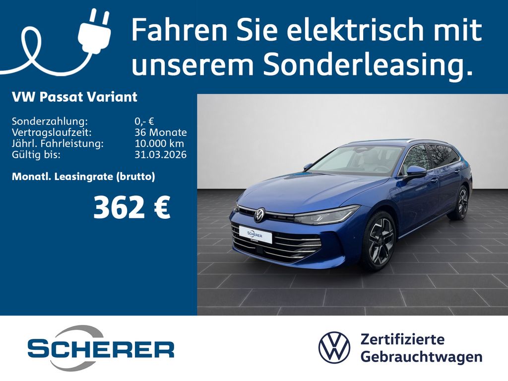 Volkswagen Passat Variant Sport Sitzhei./Massage vo./CarPla