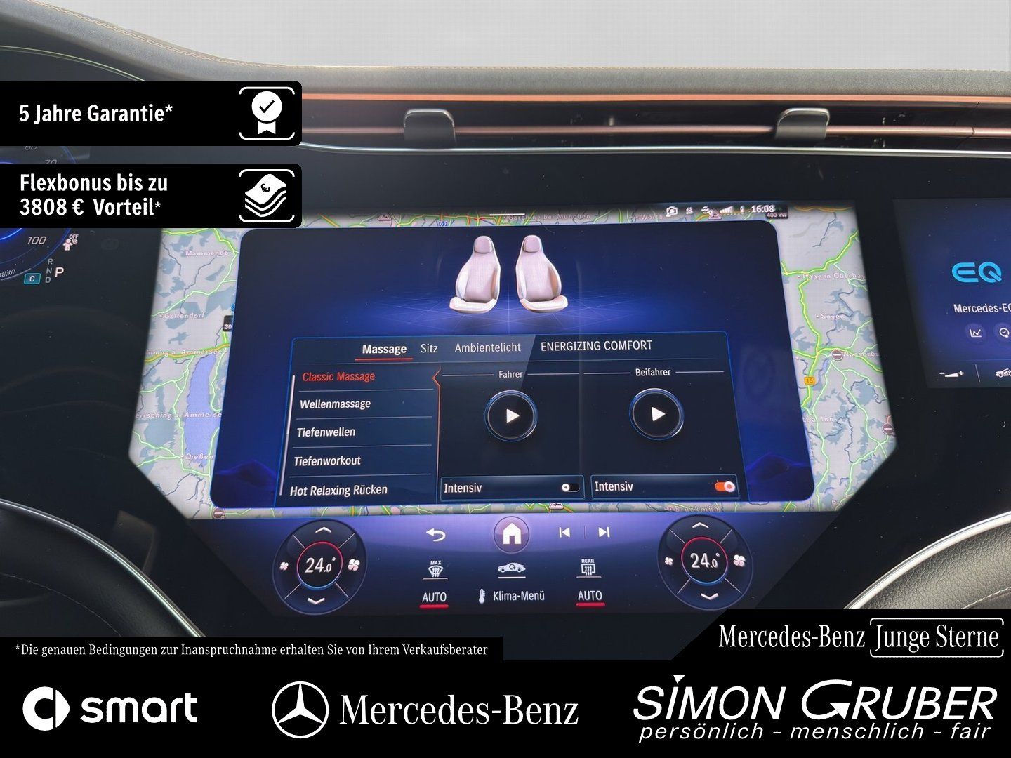 Fahrzeugabbildung Mercedes-Benz EQS 580 4M SUV AMG Premium+ Massage AHK 7 Sitze