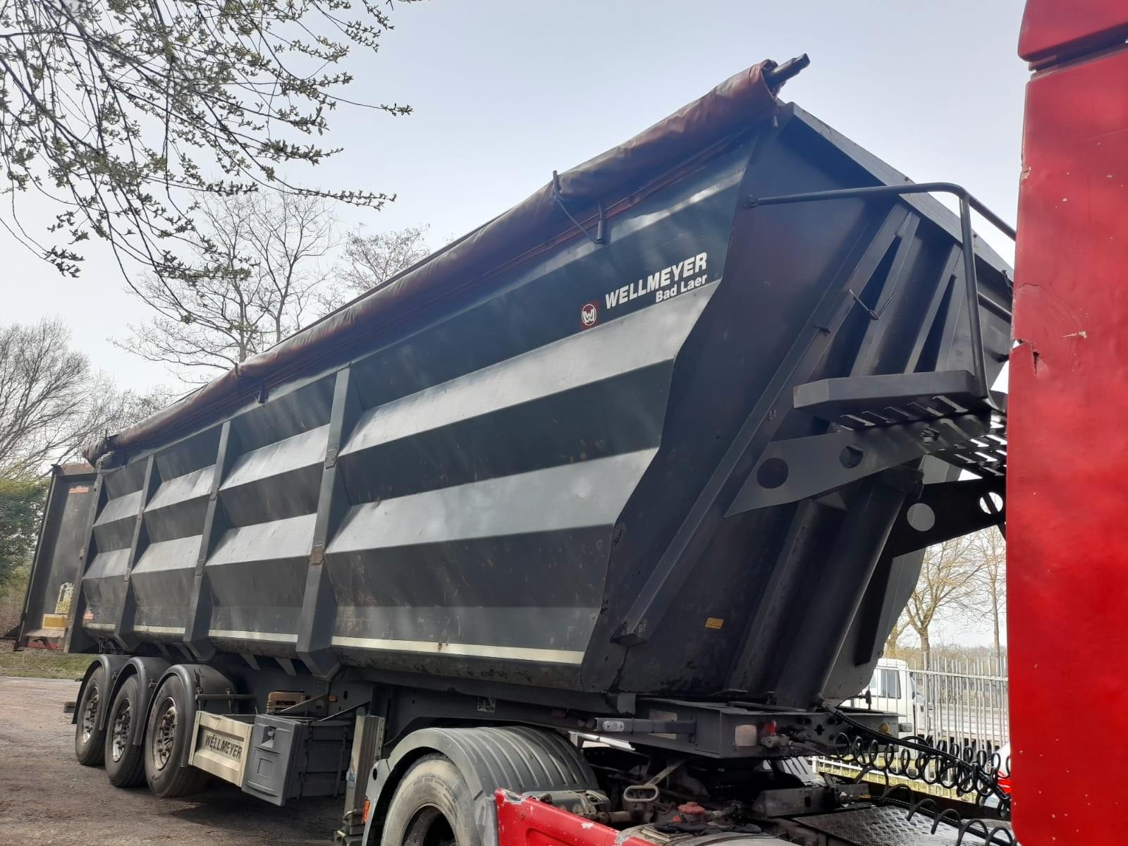 Andere Wellmeyer 55 CBM Hardox schrott Mulde