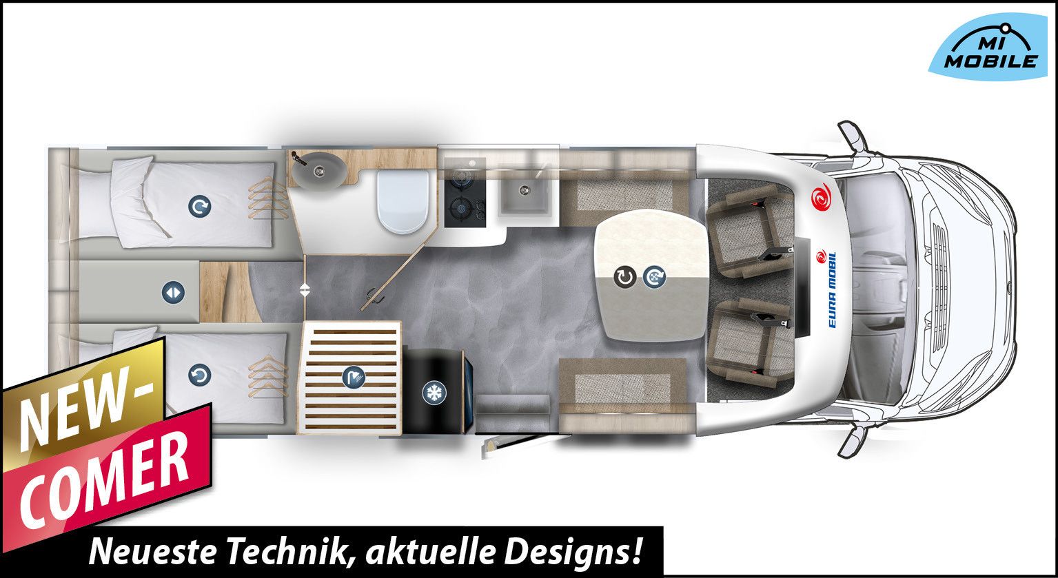 Fahrzeugabbildung Eura Mobil Profila T 720 EF *SCHAUSONNTAG 11-16 Uhr*